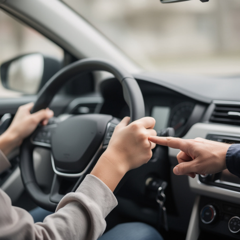 GUNDERSEN DRIVING SCHOOL teen driving lesson with instructor in Goleta, CA - professional behind-the-wheel training